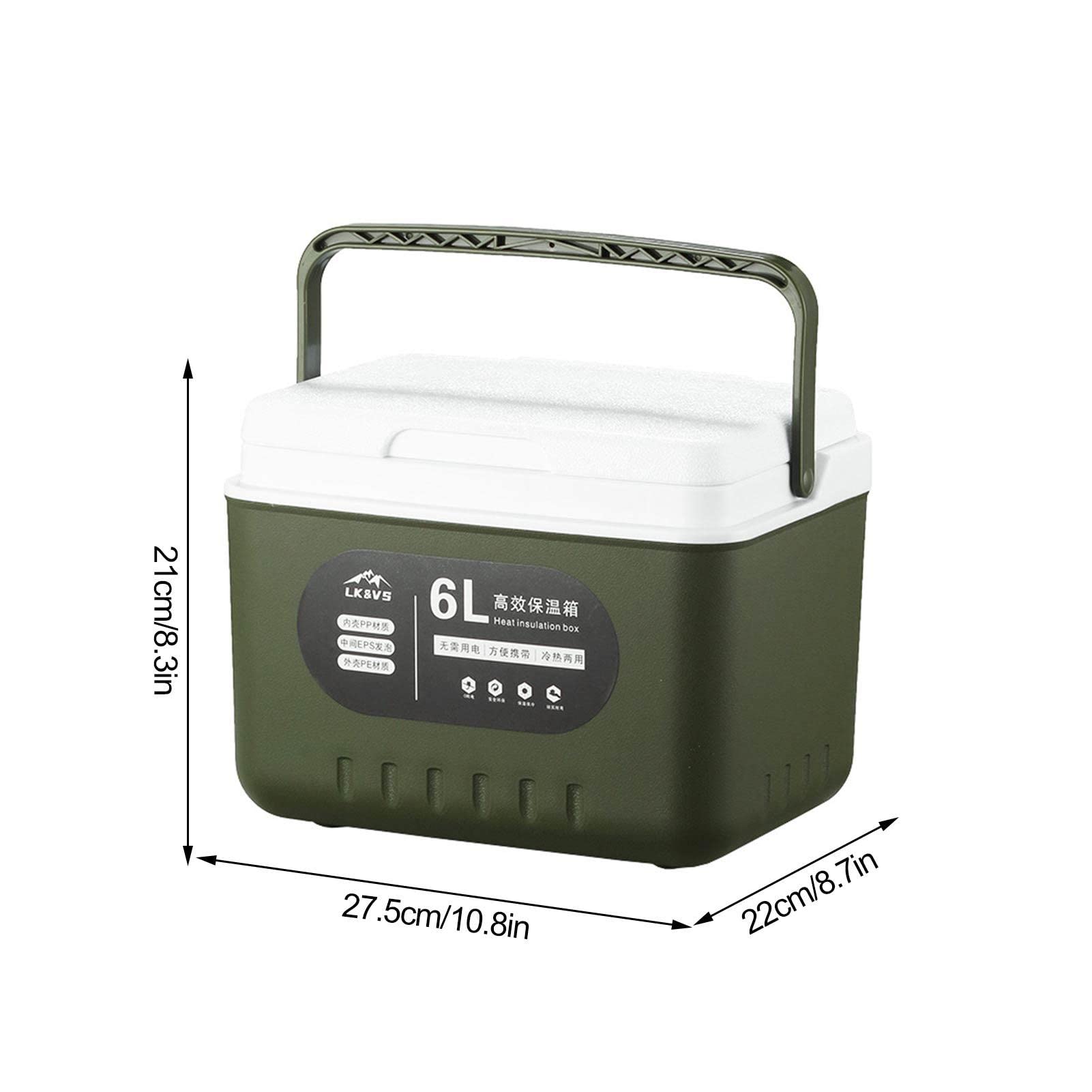 アピックス 冷蔵庫 6L クールボックス 保冷庫 ACB-006(BR) アピックス 冷蔵庫 6L クールボックス 保冷庫 ACB-006(BR